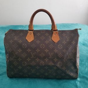 Vintage Louis Vuitton Speedy 35 Bag